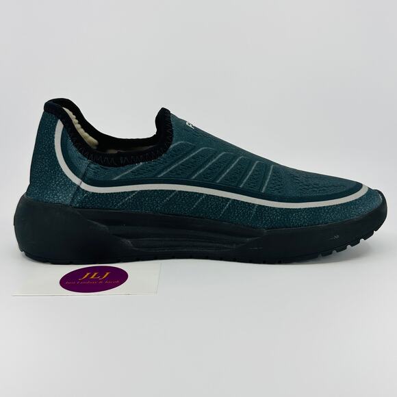 Psudo Men's Racer Sport Slip On Sneaker Shoes Black Made in USA Size 9 - Picture 7 of 12